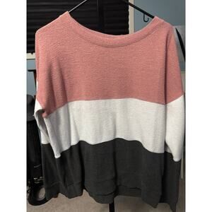 Nine Britton Color Block Sweater